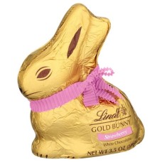 Strawberries & Cream GOLD BUNNY (3.5 oz) 2 pc Strawberries & Cream GOLD BUNNY (3.5 oz) 2 pc