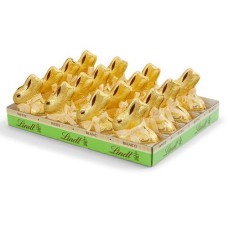 White Chocolate GOLD BUNNY 3.5 oz (16-pc Case)