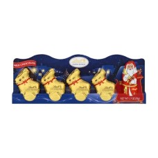 Lindt Hollow Figure Santa & Reindeer Milk Chocolate (5-pc, 1.7 oz)