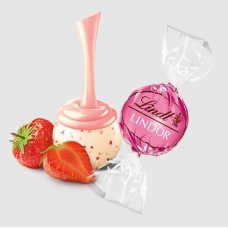 Strawberries and Cream White Chocolate LINDOR Truffles (800-pc, 353 oz) Strawberries and Cream White Chocolate LINDOR Truffles (800-pc, 353 oz)