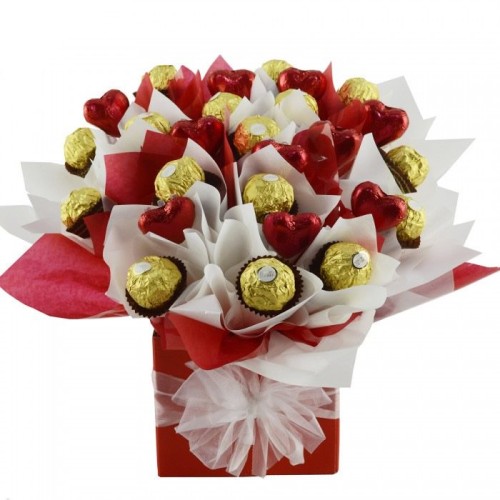 Lover's Delight Chocolate Bouquet
