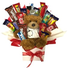 Chocolate Bouquet Get Well Soon Dr Bear