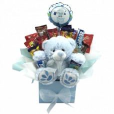 New Baby Boy Chocolate Bouquet