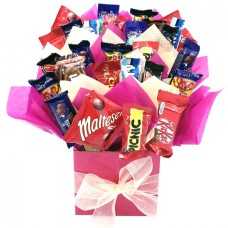Pink Bouquet 28 Chocolates