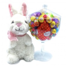 Easter Eggs In A Jar With Bunny Gift Easter Eggs In A Jar With Bunny Gift