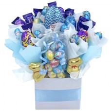 Easter Chocolate Bouquet Gift - Blue