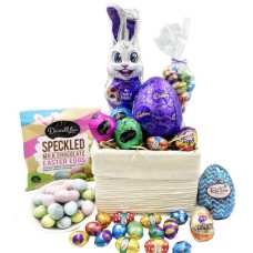 Easter Hamper in Cube Basket