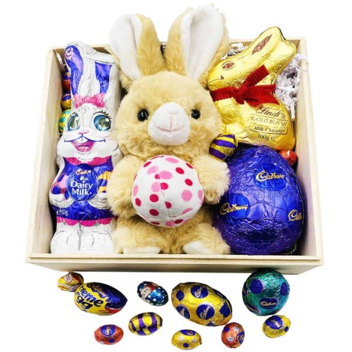 Korimco Easter Bunny with Easter egg gift â€“ Pink
