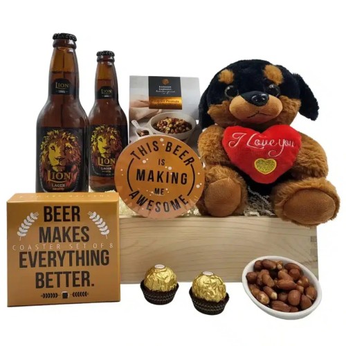 Lion Lager Valentineâ€™s Day Gift