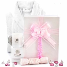 Sheraton Bath Robe Gift with Candle – Pink Sheraton Bath Robe Gift with Candle – Pink