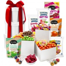 Sweet Tooth Tower Lollies And Chocolate Gift Tower