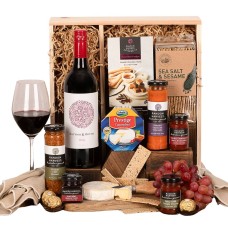 Random Harvest Gourmet Hamper with Wine