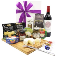 Cheese Platter And Wine Hamper - 1