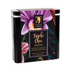 Triple Choc Fudge Floral Gift Tin - 200g