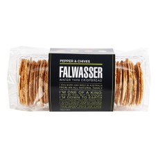 Falwasser - Pepper & Chives Crispbread 120g