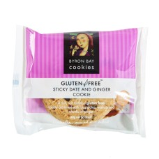 Sticky Date & Ginger Cookie - Gluten Free Single Wrap 60g