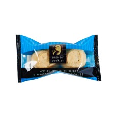 White Choc Chunk & Macadamia Nut Cookies - Twin Pack Baby Buttons 25g