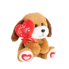 Puppy Biscuit w Only For You Balloon Brown (21cmST)
