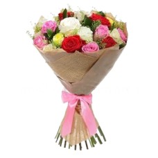 Wrapped Long-Stemmed Roses-1