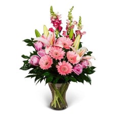 Pink Delight - Vase Included
