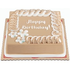 Creamy Caramel Dedication Cake (8x8)