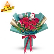 Happy Holiday Flower Bouquet