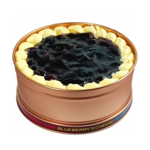 Blueberry 3 Cheese Can Cake