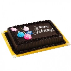 Choco Chiffon Holiday Cake by Goldilocks