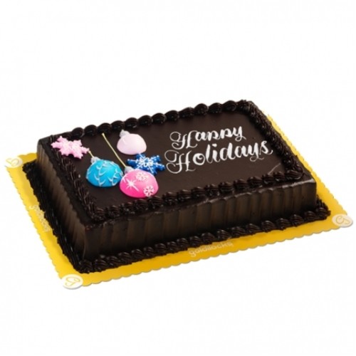 Choco Chiffon Holiday Cake by Goldilocks