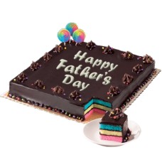 Rainbow Dedication Cake 8x8'' By Red Ribbon