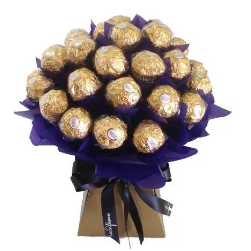 24 Ferrero Chocolates in Bouquet