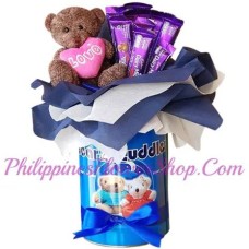10pcs. Cadbury Dairy Milk with Small Size Teddy