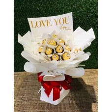 24pcs of Ferrero Rocher Chocolate Bouquet
