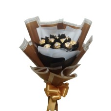 1 Dozen Ferrero Rocher Chocolate in Bouquet