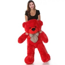 3 Feet Red Color Giant Bear