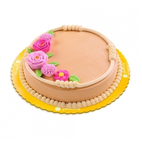 Moms Mocha Greeting Cake By Goldilocks