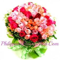 Love Unchanged Mixed Roses Bouquet