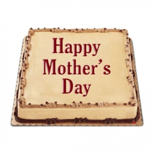 Mother's Day Mocha Dedication Cake by Red Ribbon (Junior (8 x 8)