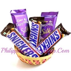 Assorted Chocolate Lover Basket