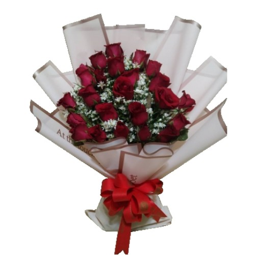 Most Valuable 24 Roses Bouquet