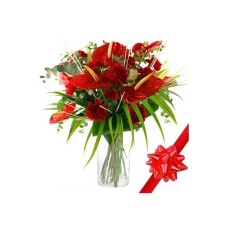 Anthurium and Carnations#33