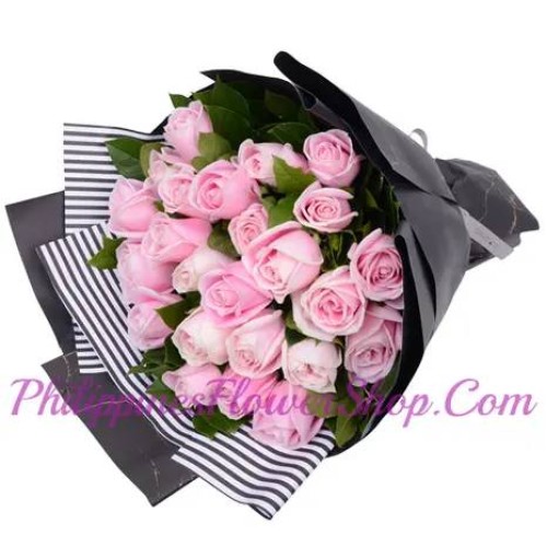 Love Password 24 Pink Roses