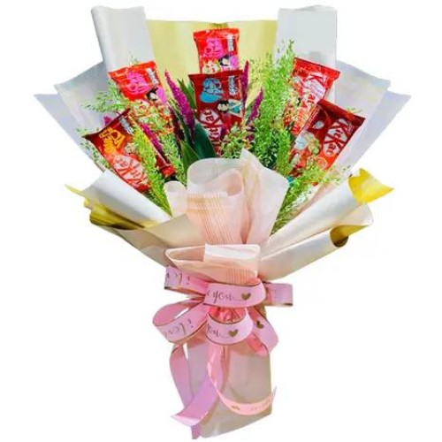 Kit Kat Chocolate Bouquet Delivery in Manila, Philippines â€“ Sweet Surprises Await