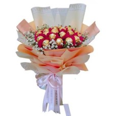 Bouquet of Ferrero Rocher Chocolate to the Philippines â€“ Luxurious Gift Delivery