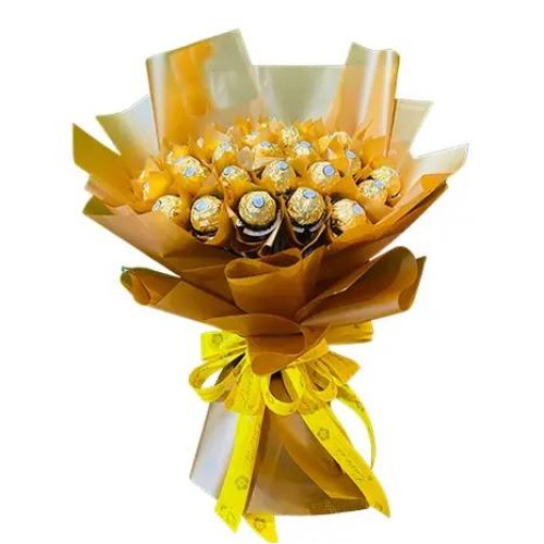 Ferrero Rocher Chocolate Bouquet to the Philippines â€“ Elegant Gifting Nationwide
