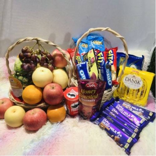 Fruit Basket with Chocolates