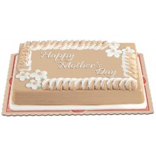 Creamy Caramel Dedication Cake 8x12 (Regular) by Red Ribbon