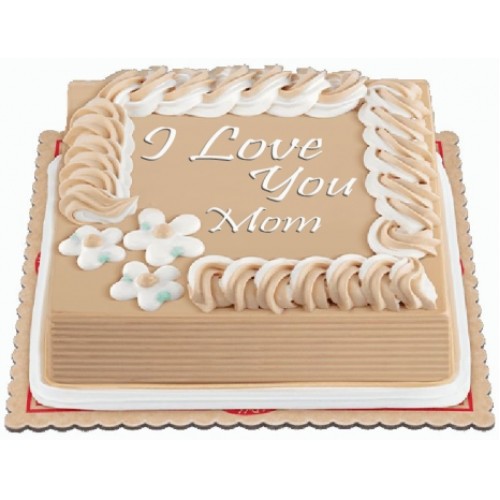 Creamy Caramel Dedication Cake 8x8 (Junior) by Red Ribbon