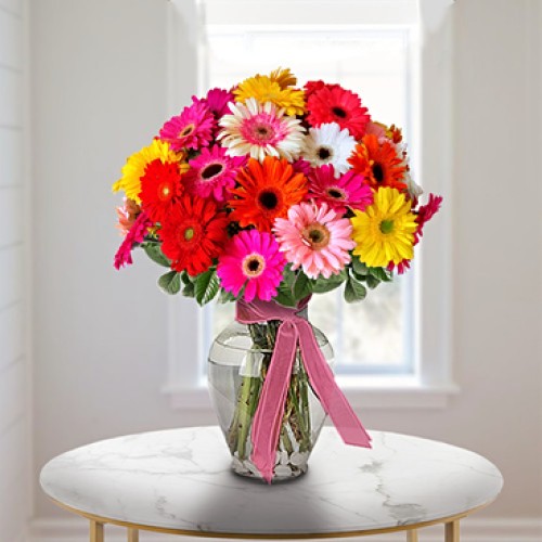 Gerberas! (6 Gerbera Daisies Bouquet)