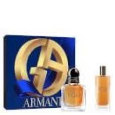 Armani Stronger with You Eau de Toilette 50ml and Stronger with You Eau de Toilette 15ml Set (Worth Â£75.40)